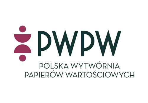 Logo Polska Wytwórnia Papierów Wartościowych